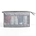 Produktbild Hkwshop Reise Kulturtasche Tragbare Reise Kulturbeutel der Frauen der Männer waschen Rasieren kosmetischer Speicher-Organisator Kulturbeutel Reise Kulturtasche (Color : Gray)