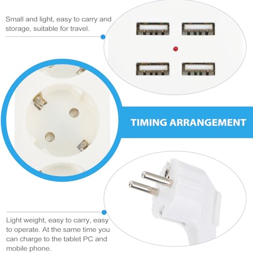 Multiprise USB portable pour libérer l'espace sur votre bureau de maison