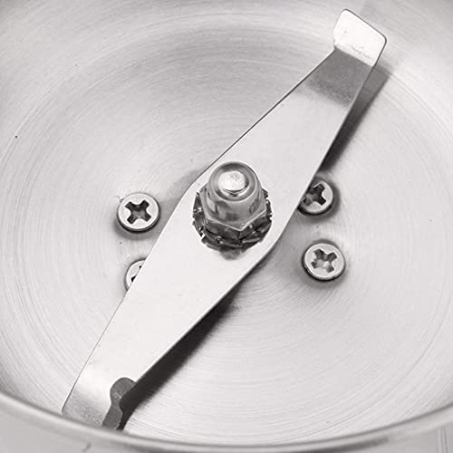 SXLCKJ Getreidemühle Elektrische Gewürzmühle 100 W – Edelstahlklingen & Überhitzungsschutz Kaffeemühle (Zerkleinerer… – Bild 4