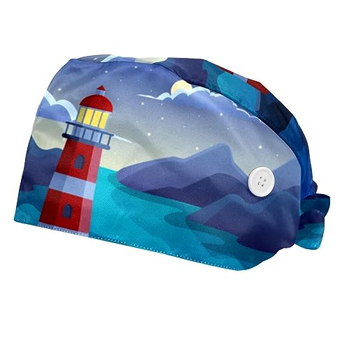 Casquettes de travail VERED pour paysage nocturne sous les phares et activités professionnelles