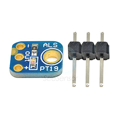 ALS-PT19 Light Sensor Module High Dynamic Range Digital Light Sensor Breakout Module for Arduino 2.5V-5.5V