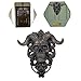 Horned Skull Door Knocker Skeleton Head Gothic Doorknocker Decor for Front Doors S Tools