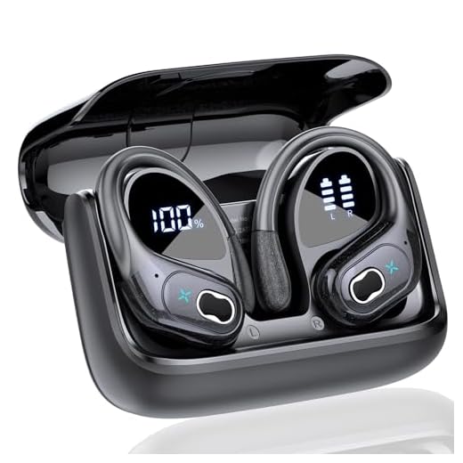 AI Kopfhörer Übersetzer, 3-in-1Bluetooth 5.4 Echtzeit Sprachübersetzer Kopfhörer 164 Sprachen mit App, 75Std Übersetzer Ohrhörer mit Ohrhaken und ENC Mic, 6 Übersetzungsmodi für Business, Schwarz