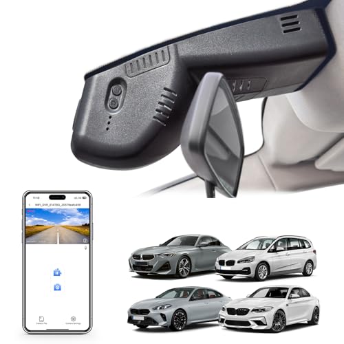 Dashcam voiture 4K MANGOAL style OEM intégré pour BMW Série 2 Coupé F22 G42 F44 F45 Carte 64Go