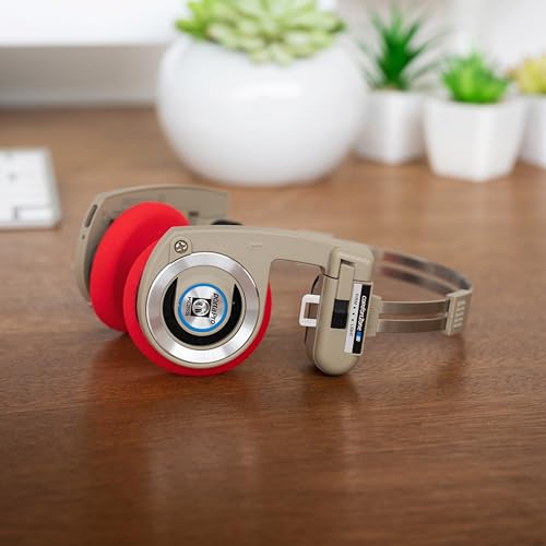 Image of Koss Official Standard Sized Replacement Cushion Earpads for Porta Pro, KPH40 Utility and KSC75 Headphones, Red