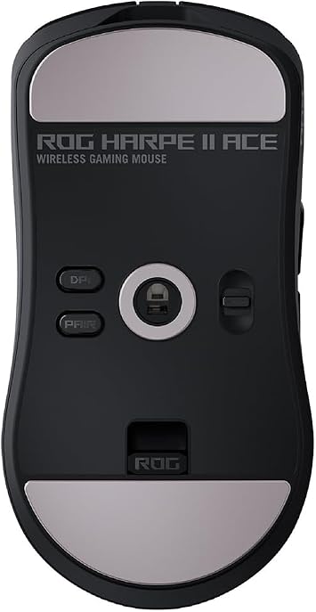 Asus Rog Harpe Ii Wireless Esports Game Mouse, 48g Light Weight, Symmetric Design, Aimpoint Pro 42k Optical Sensor, Optical Switches, 8k Polling Speed, 5 Programmable Keys