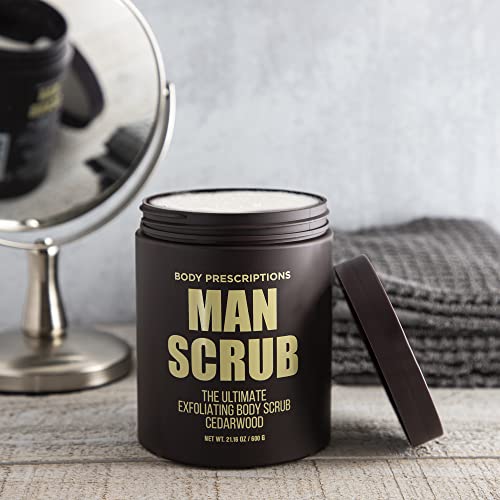 Body Prescriptions Body Scrub For Men- Ultimate Exfoliating Scrub Infused With Cedarwood thumb #3