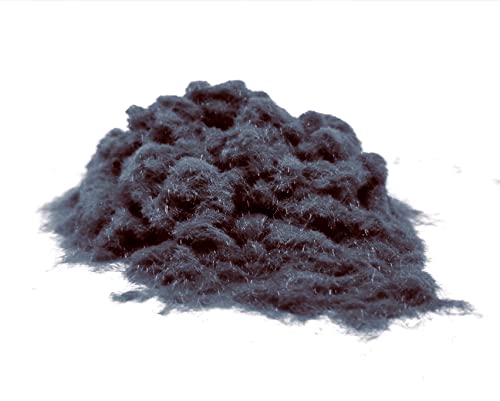 Poudre de flocage nylon gris anthracite pour modélisme et artisanat
