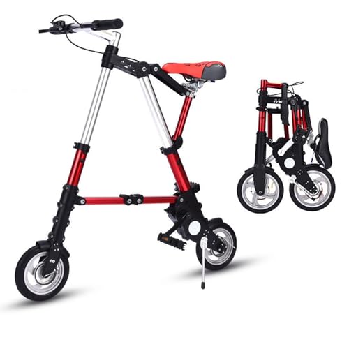 Bicicleta de ciudad plegable con sistema de plegado rápido