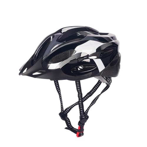 QWERTYUI AISHANBAIHUODIAN Casco de Bicicleta MTB, Bicicleta de montaña, Casco de Ciclismo Ultraligero, Casco de Ciclismo Transpirable con Molde Integral, Apto for Accesorios de Bicicleta (Color : B)
