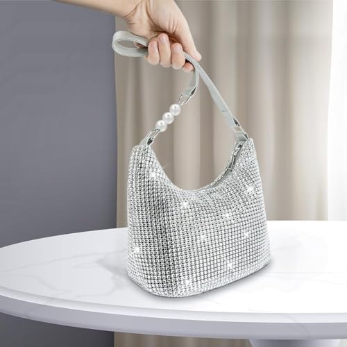Image of OSDUE Evening Bag Clutch Purses for Women, Rhinestones Purse, Sparkling Envelope Evening Bag
