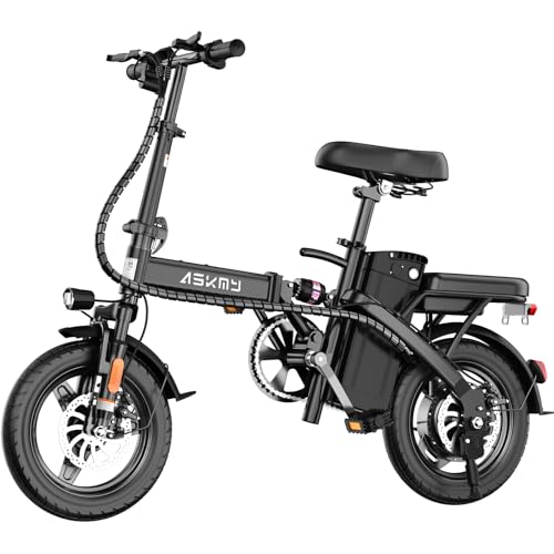 REOCRO Foldable Electric Bike for Adults, 14'...