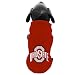 NCAA Ohio State Buckeyes Polar Fleece Hooded Dog Jacket, Small