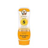 Australian Gold SPF 8 Lotion Sunscreen, Moisture Max, 8 Fl Oz