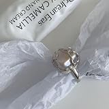 VIXDA 1 pièces Vintage Marguerite Fleur Anneaux pour Femmes Style coréen Ouverture réglable Bague mariée Mariage fiançailles déclaration Bijoux Gife