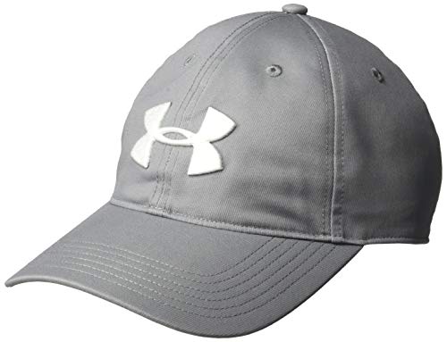 Under Armour Men's Golf Chino 2.0 Cap, Zinc Gray (513)/White, One Size Fits All