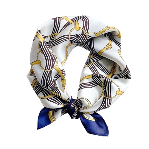 100% Mulberry Silk Scarfs Small Square Scarf 21"x21" Neck Scarf for Women | Silk bandana,Silk hair scarf head scarf,Purse scarf,Fashion scarf,Breathable Lightweight,Smooth and soft,Gift packed