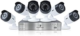 Uniden G6860D2 1080p DVR, 6 1080p Cameras with 100' Night Vision, 2 TB