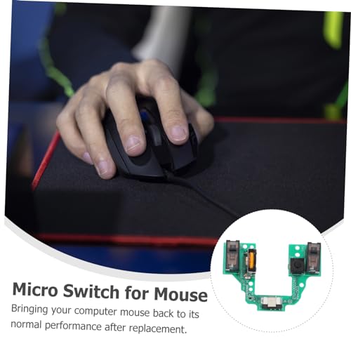 Placa de micro ratón de repuesto para circuito impreso y botones gaming 7