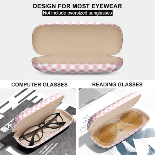 Image of Eyeglasses Case, Hard Shell Protective Case for Glasses, Unisex for Women Men