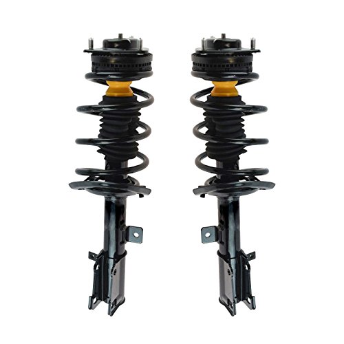 Image of TRQ Front Strut and Spring Assembly Set 2 Piece | For 2007-10 Chrysler Sebring 11-14 200 08-14 Dodge Avenger