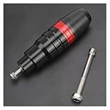 YUANDWoo Palo anticaída para Moto 2023 para CBR400R CBR 400R 400 R Todos Los Años Protectores De Chasis De Motocicleta Deslizadores De Cárter De Motor Barra Anticaída Tubo De Escape(Rojo)