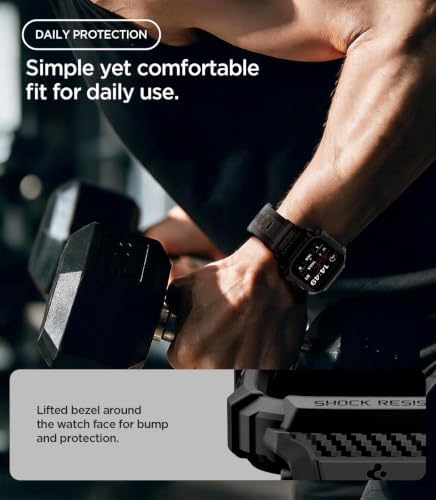 Spigen Rugged Armor Pro for Apple Watch Series 12 42/46mm Band Case — 사진 7