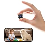 2K Mini Camera, HD Hidden Camera, WiFi Wireless Nanny Cam for Pet, Baby, Office Security, Micro Small Monitor Camera with App Control, Cloud Storage & SD Storage