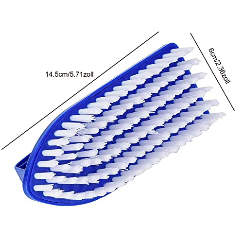 2 Stück Poolbürsten Poolreinigung Reinigungsbürste Pools Reinigungsbürste Schwimmbad Bürste mit Griff Algenbürste Handbürste Schwimmbadbürste Reinigungsbürste mit Griff für Poolwand und Poolboden