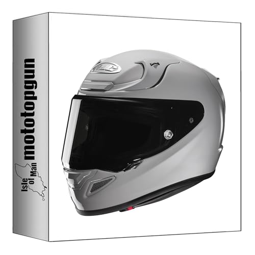 Casque HJC RPHA 12 Gris XL avec ventilation maximale pour motard