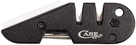 Case XX Knives Blade Medic Knife Sharpener Ceramic Carbide and Diamond Rod 09472