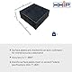 HHIP 4401-1596 6 X 6 X 2 Granite Surface Plate, Grade B, 0 Ledge