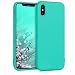 Produktbild kwmobile Apple iPhone XS Hülle - Handyhülle für Apple iPhone XS - Handy Case in Neon Türkis