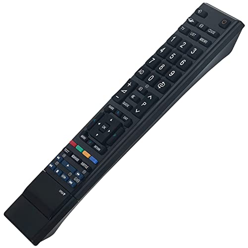 VINABTY CT-90345 Replacement Remote Control Fit for Toshiba TV 32XV743 40SL733G 32A3030DB 40RV753 32SL733G 46SL733G 40WL753 40VL733G 46VL748 40SL733 32SL733 40WL743 47V635D 32SL753B 40WL753G 46WL753 - Image 3