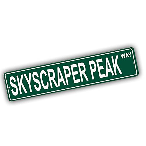 Brotherhood Aluminum Street Sign for Skyscraper Peak - Colorado Wall Decor