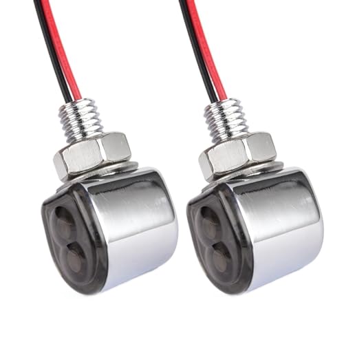 Feu clignotant universel moto ambre 12V idéal pour vos balades et trajets urbains