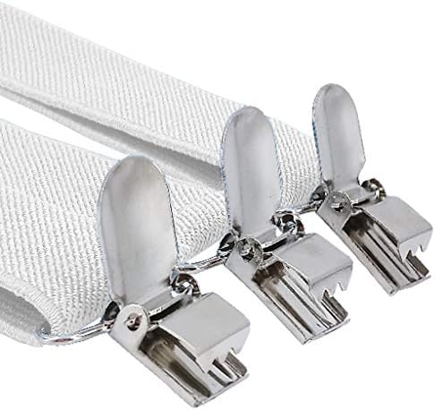 Vista 3 de NAVISIMA Liga unisex elástica ajustable del estilo de la espalda Y con los clips fuertes del metal