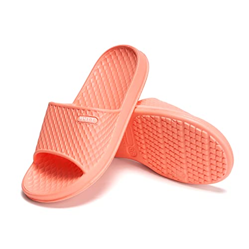 Image of Hasina Women's Shower Sandals Bathroom Slippers Non-Slip Indoor Home House Beach Shoes