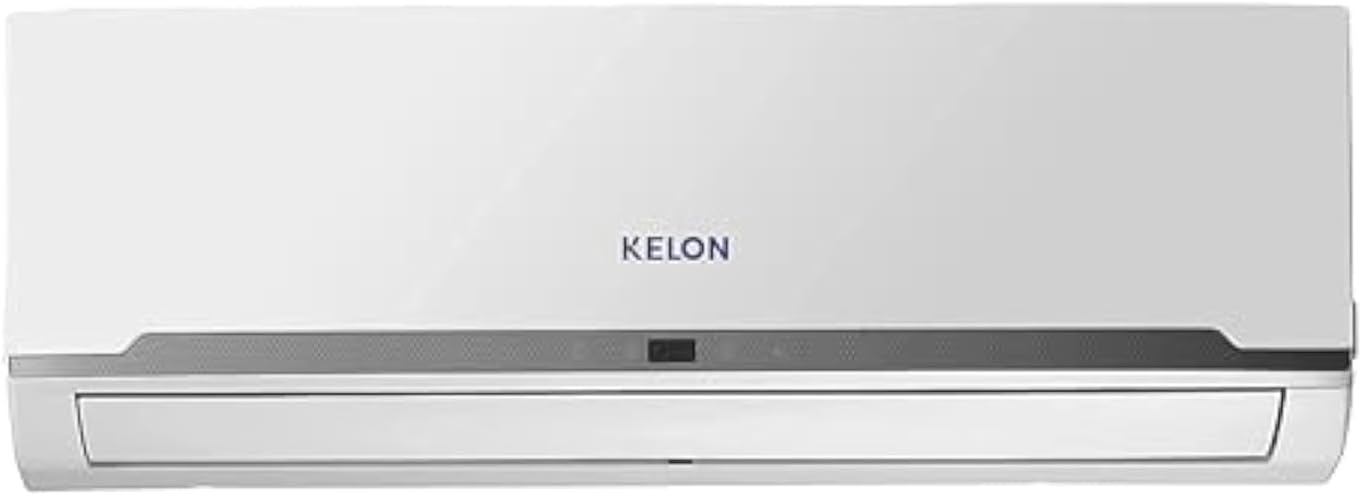 Kelon 1 Ton Split Air Conditioner Rotary Compressor 12000 BTU Series R410, T3 Cooling White Color Model - KAS-12UC