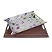 Produktbild FREEFORM DUO - 2in1 wendbares Tablett & Tischset mit Motivdruck: Botanical/taupe, Kunstleder, Maße: 45 x 35 cm