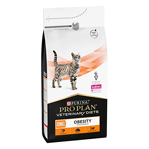 PRO PLAN VETERINARY DIETS OM Obesity Management Dry Cat Food 1.5kg (Pack of 1)