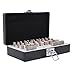 Luocute 32Pcs Steel Block Set, Precision Machined Portable Measuring Kit with Box/Cover for Calibrating Instruments, Steel Block Set and Industrial Tools