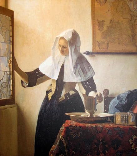 Toile Jan Vermeer de décoration murale pour un salon chic