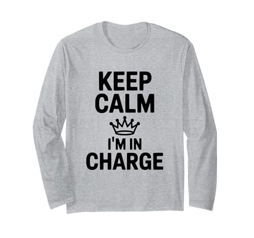 Keep Calm I'm In Charge �ʔ������[�_�[�V�b�v���[���A ����T�V���c
