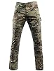 LANBAOSI Men's Tactical Jacket and Combat Trousers Set Camo Woodland Hunting ACU Military Uniform, Cp, M #4