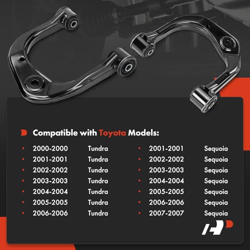 A-Premium 2 x Front Upper Control Arm, with Bushing, Compatible with Toyota Tundra 2000-2006, Sequoia 2001-2007 by A-Premium - Used condition - Image 2