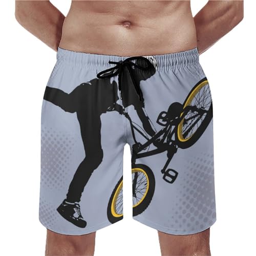 Short de bain homme vélo maillot séchage rapide swim trunk S