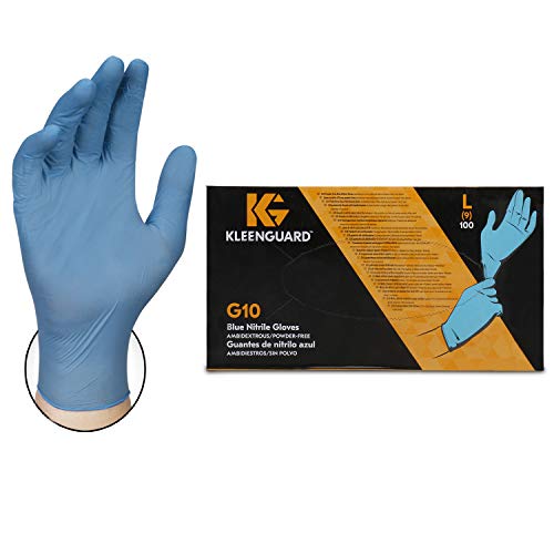 See full amazon price history chart for Kimberly-Clark Kleenguard KCC-57373 G10 Nitrile Gloves, (Large, Blue) - Pack of 100 Kimberly-Clark Kleenguard KCC-57373 G10 Nitrile Gloves, (Large, Blue) - Pack of 100 (B01KZ6WN26) Amazon Price History, Amazon Price Tracker