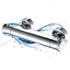 Solepearl Duscharmatur Thermostat, Mischbatterie Dusche Thermostat mit 38℃ VerbrüHungsschutz Sicherheitstaste, Duschthermostat Armatur Dusche aus 59 Messing,Brausearmatur mit Thermostat Aufputz