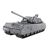 JoyeeLii 主力戦車ビルディングブロックミリタリーシリーズドイツ製パンツァーVIIIマウス重戦車モデル陸軍兵士レンガおもちゃギフト (A)